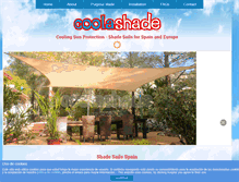 Tablet Screenshot of coolashade.com